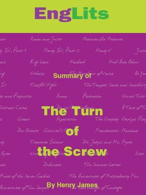 cover image of EngLits: The Turn of the Screw